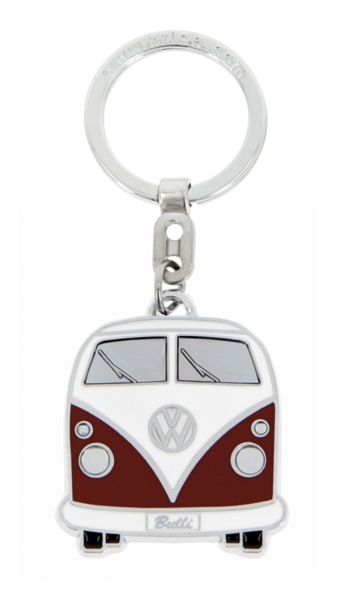 Original VW Bulli T1 Bus Schlüsselanhänger in Geschenkdose, Rot