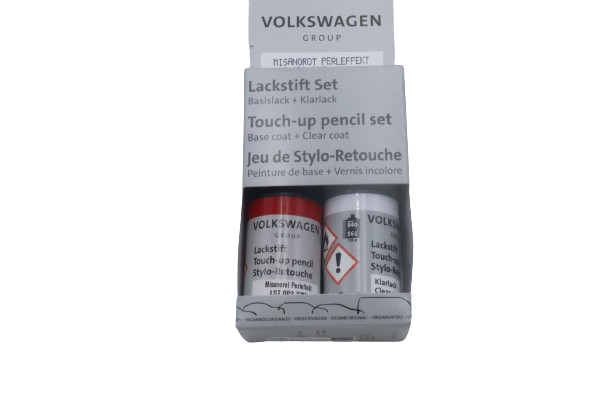 Original Audi VW SEAT Skoda Lackstiftset LZ3M misanorot-perleffekt