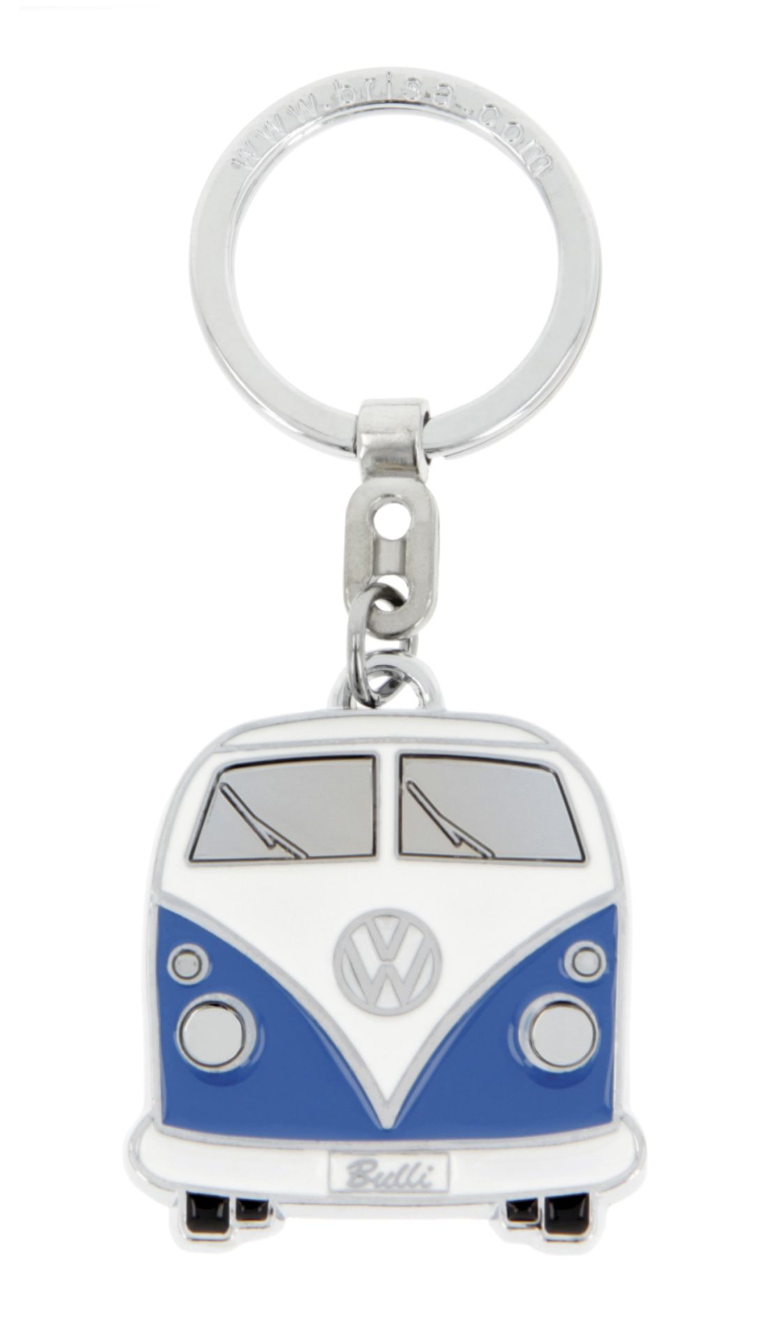 Original VW Bulli T1 Bus Schlüsselanhänger in Geschenkdose, blau