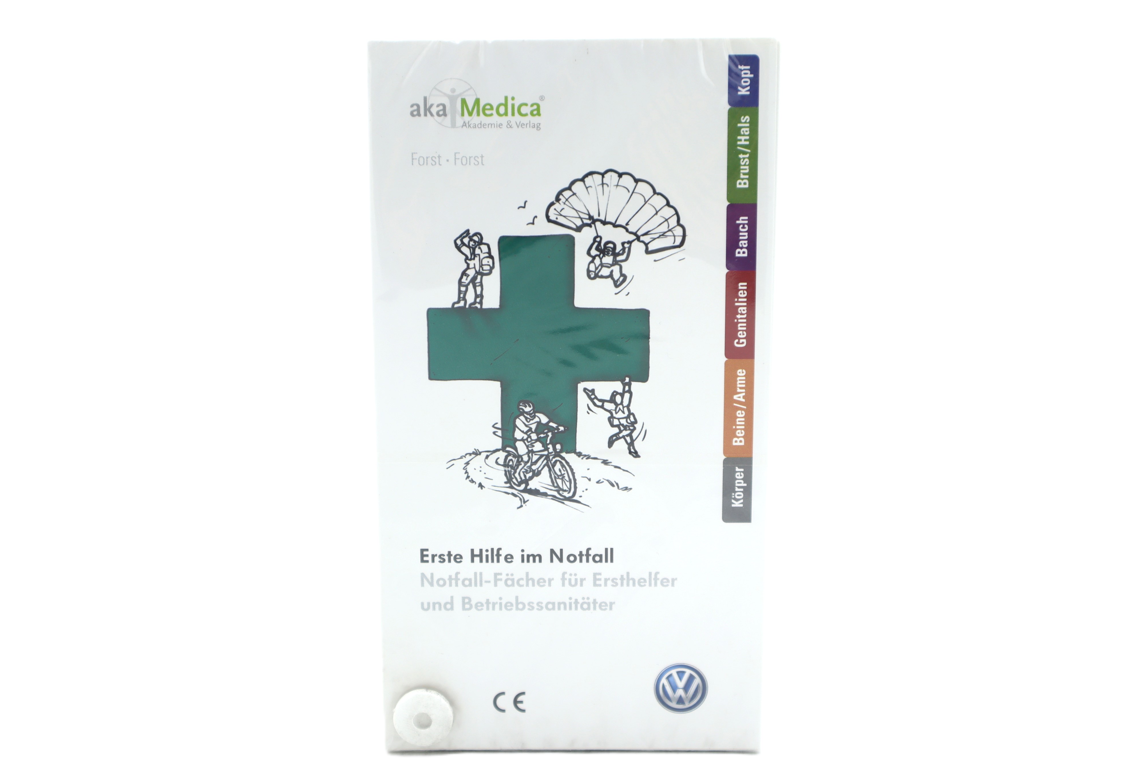 Original Volkswagen Erste Hilfe Notfallbuch Nothilfebuch VW Sanitäter