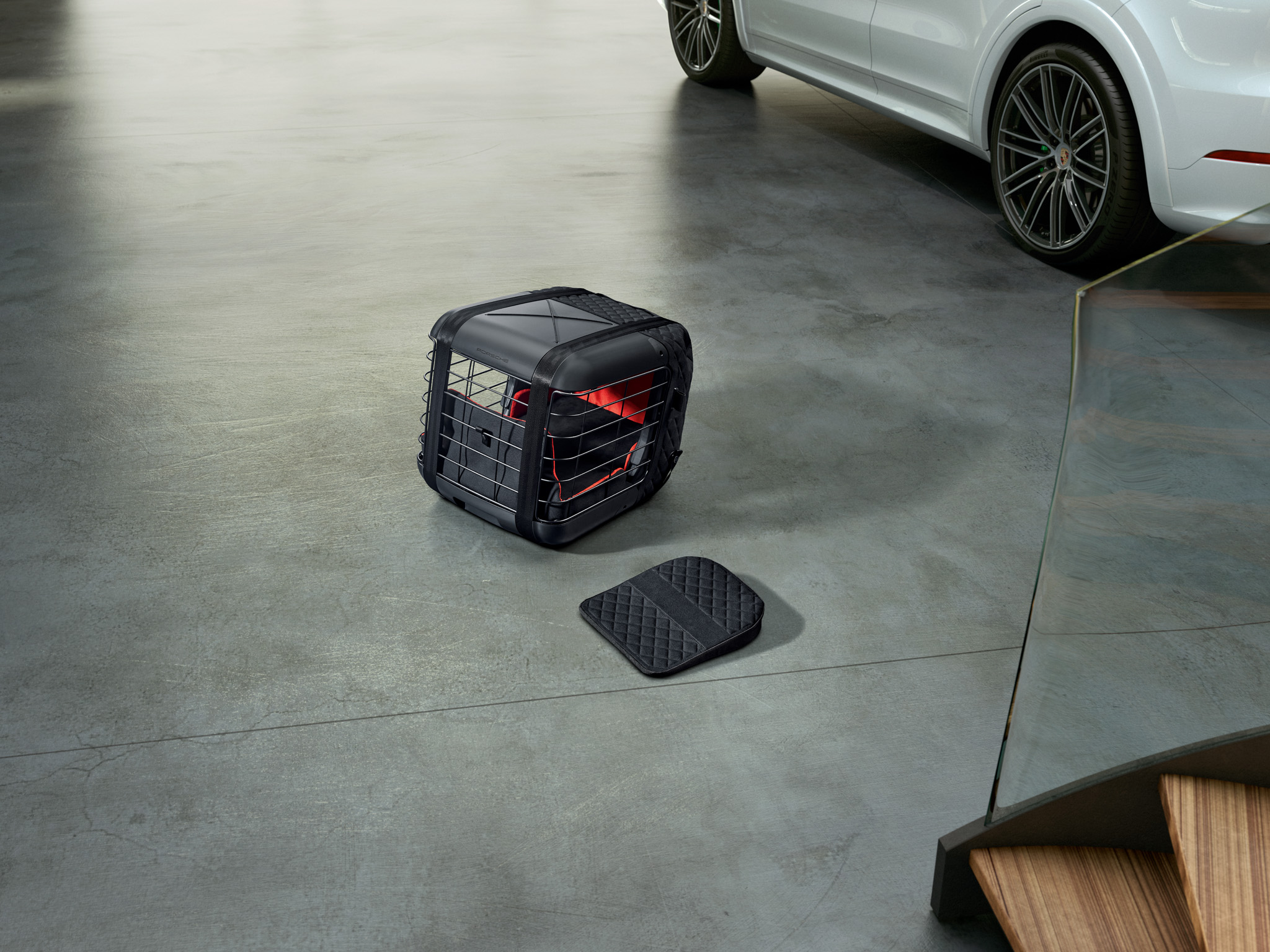 Porsche Hundetransportbox