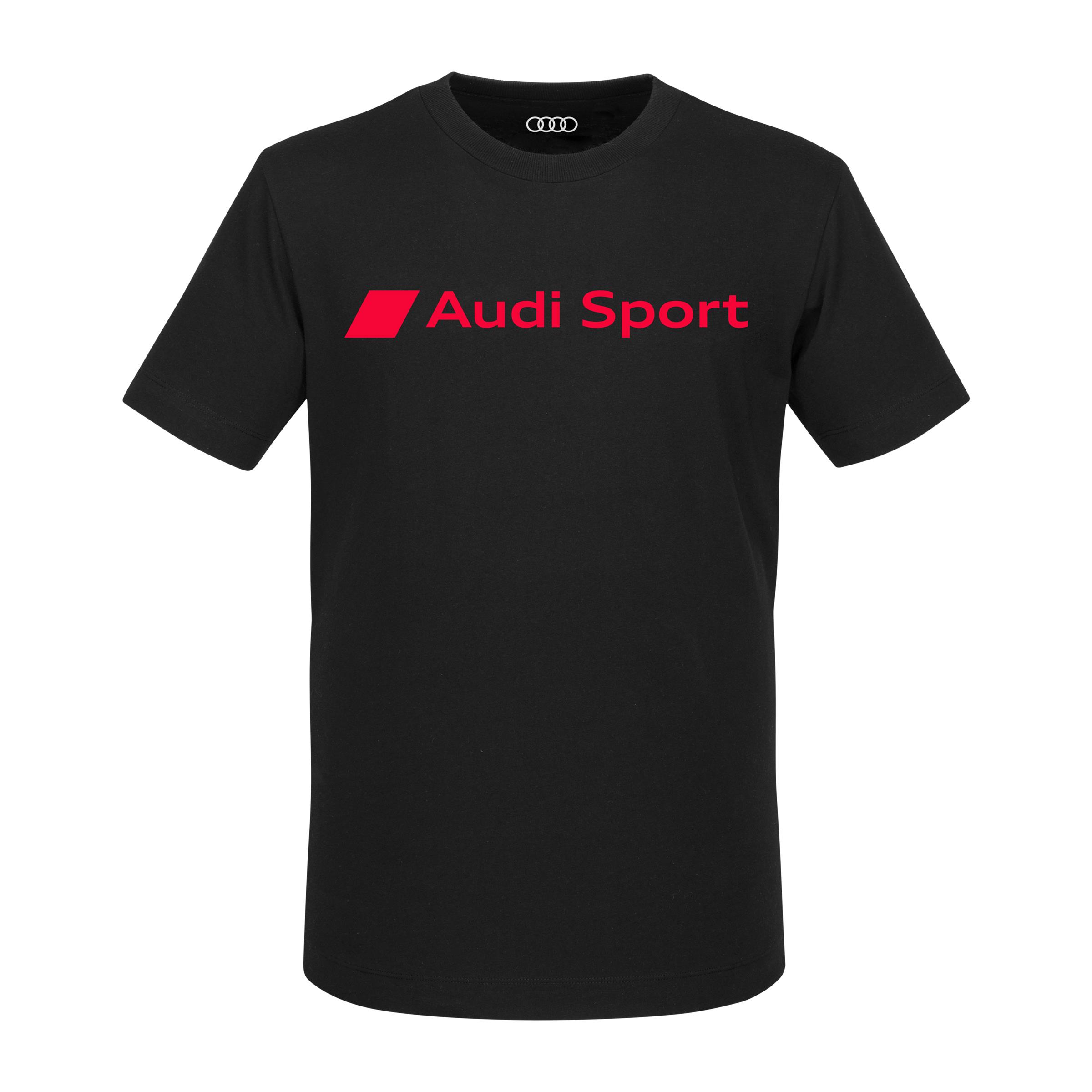 Original Audi Sport T-Shirt, Herren, schwarz