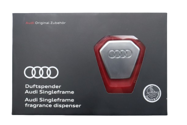 Original Audi Duftspender "SET" raue und wilde Küstenlandschaft mit verschiedenen Nachfüllsticks