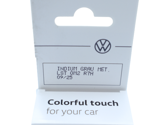 Original Audi VW SEAT Skoda Lackstiftset LR7H indium grau-metallic