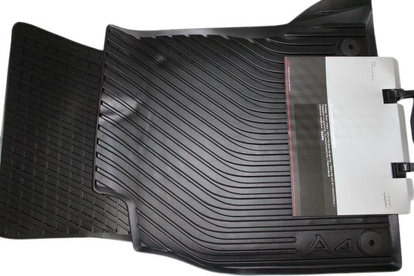 Original Gummifußmatten "SET" Audi A4 A5 Sportback vorn & hinten schwarz 